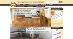 Desktop Screenshot of holzpoint24.de